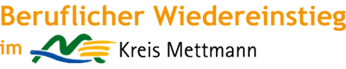 Logo Beruflicher Wiedereinstieg im Kreis Mettmann